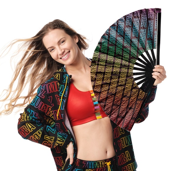 Zumba Love Hand Fan - Picture 1 of 4